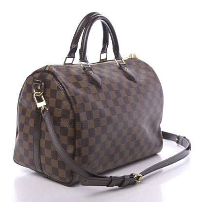 Louis Vuitton Damier Ebene Speedy Bandouliere 30 3 of 12