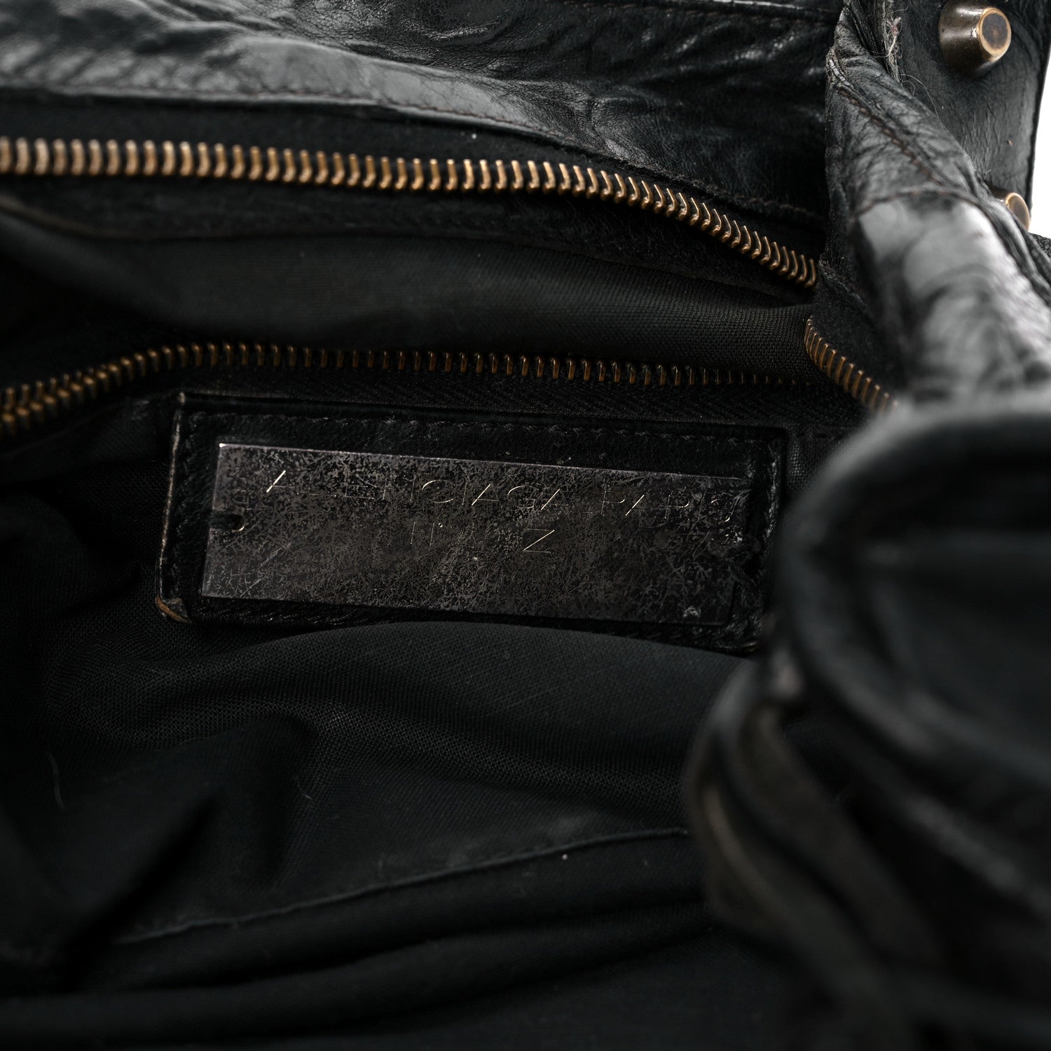 Balenciaga Agneau Classic Hardware Work Black 6 of 24