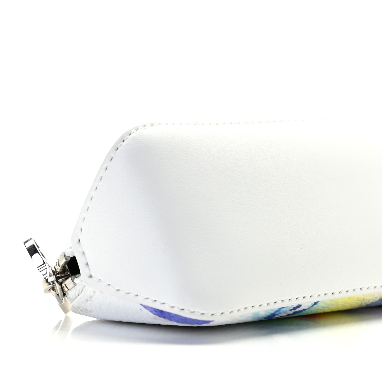Monogram Watercolor Elizabeth Pencil Pouch Multicolor