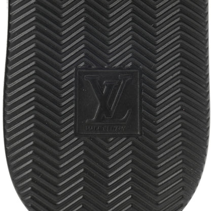 Louis Vuitton Calfskin Mens LV Beverly Hills Sneakers 10 Black 6 of 8