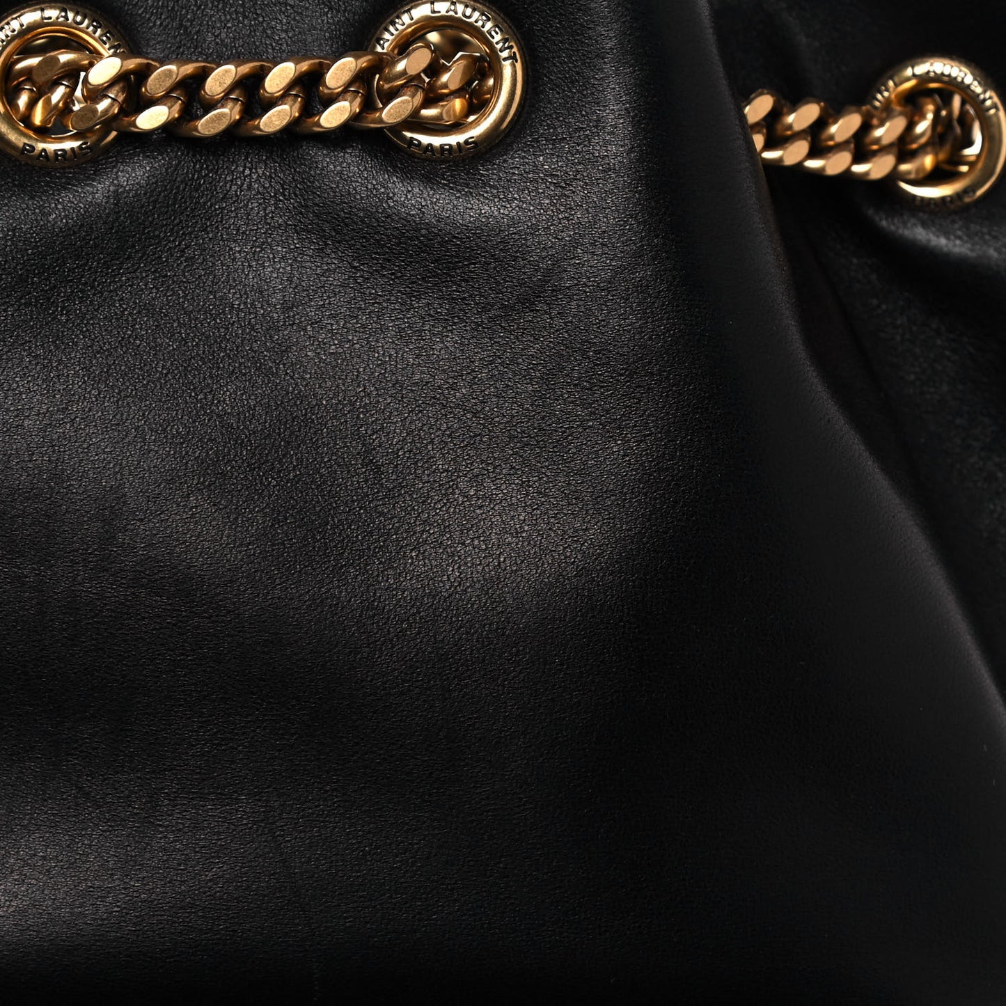 Lambskin Matelasse Monogram Joe Backpack Black