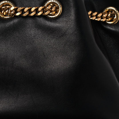 Saint Laurent Lambskin Matelasse Monogram Joe Backpack Black 12 of 12