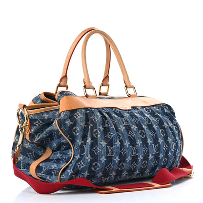 Louis Vuitton Denim Raye Cabas GM 3 of 14