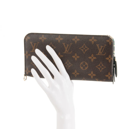 Louis Vuitton Monogram Leopard Insolite Wallet Blue Infini 2 of 9