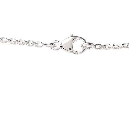 Louis Vuitton Sterling Silver Lockit Necklace 5 of 7