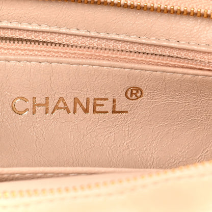Chanel Calfskin Quilted Small Shopper Pink 7 of 11