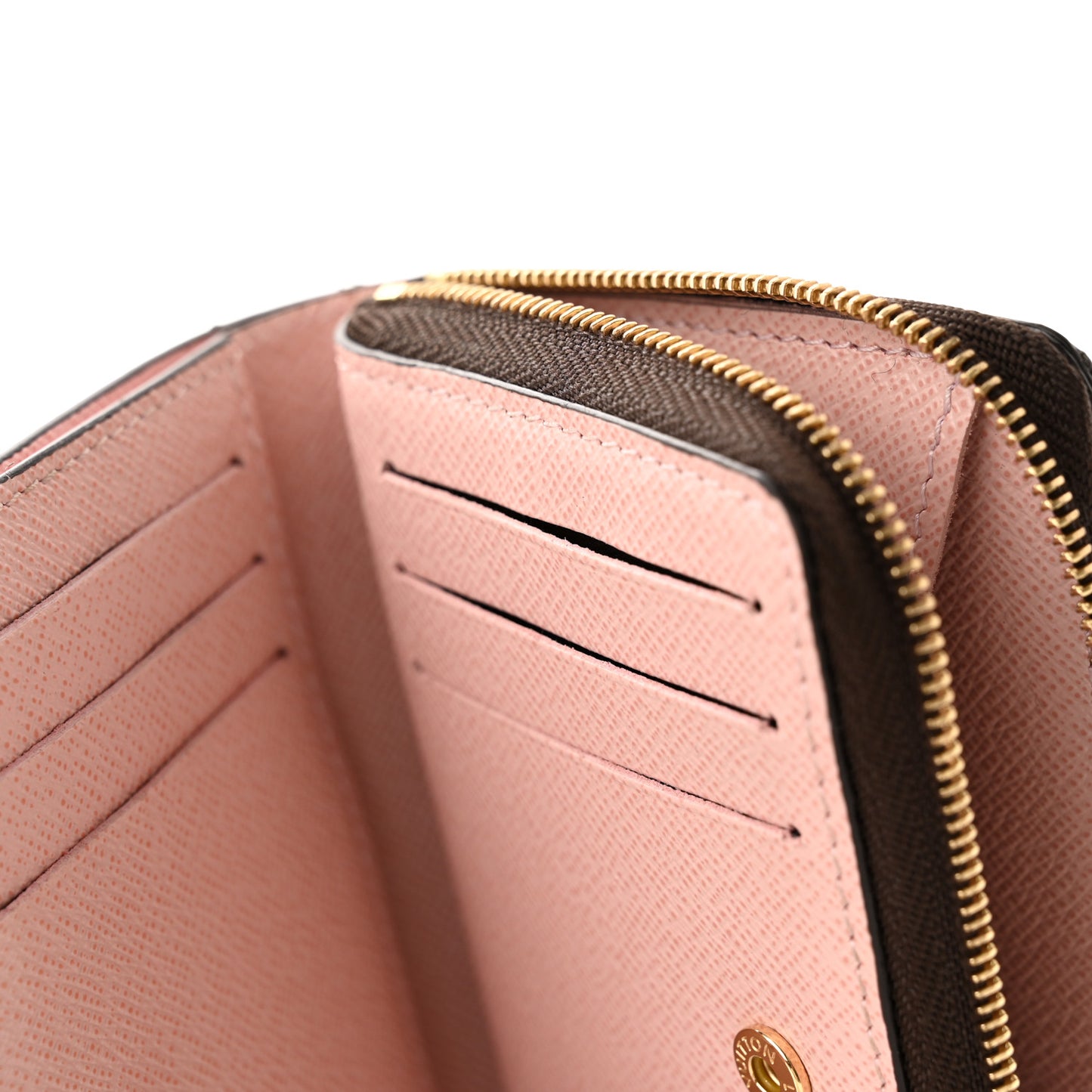 Monogram Lou Wallet Rose Ballerine