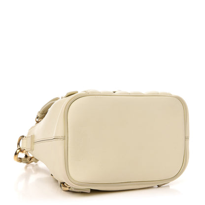 Chloe Calfskin Quilted Mini Faye Backpack Natural White 3 of 13