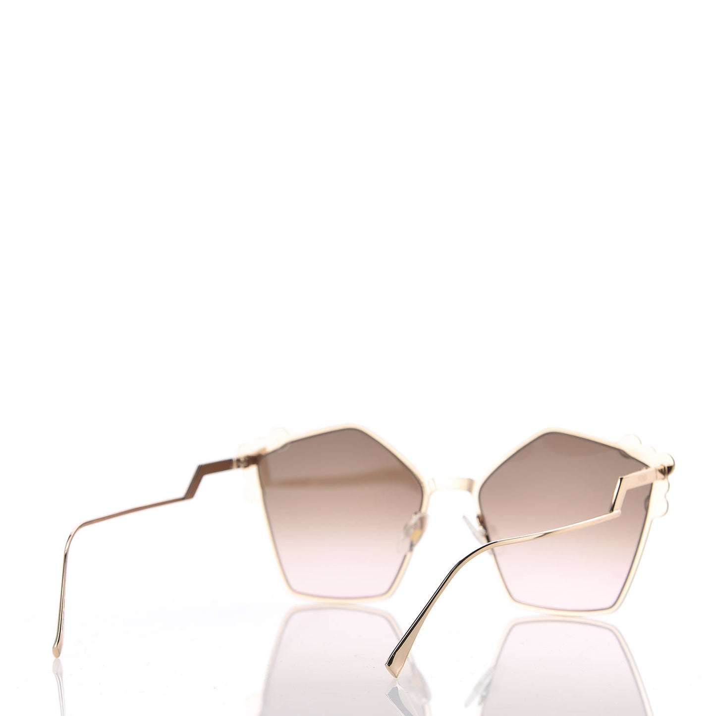 Geometric Dots Sunglasses FF 0261/S Rose Gold