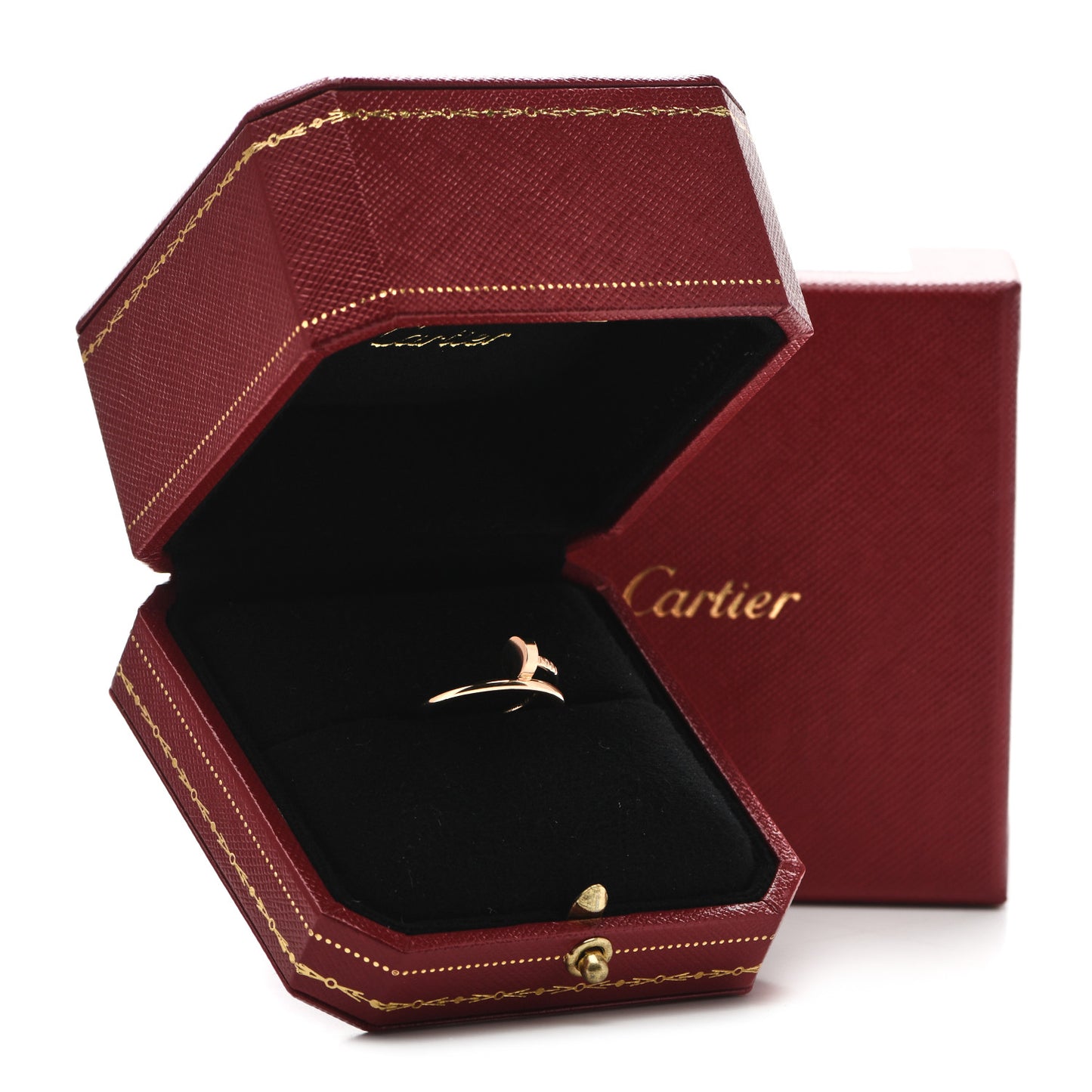 18K Pink Gold Small Juste Un Clou Ring 49 4.75