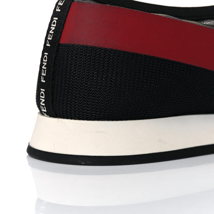 Fendi Technical Mesh FF Sneakers 38 Tobacco Red 9 of 11