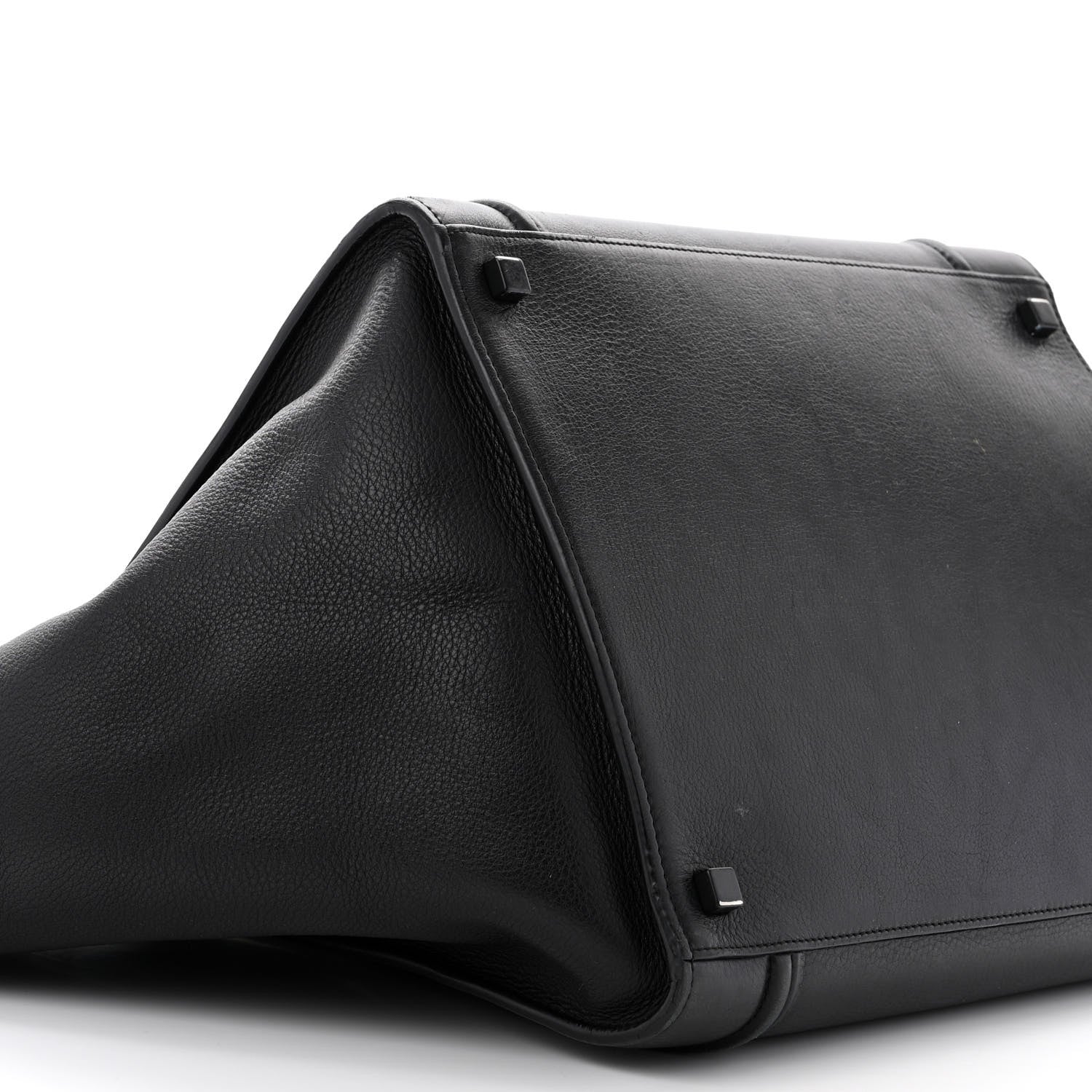 Celine Supple Calfskin Medium Phantom Luggage Black 10 of 19