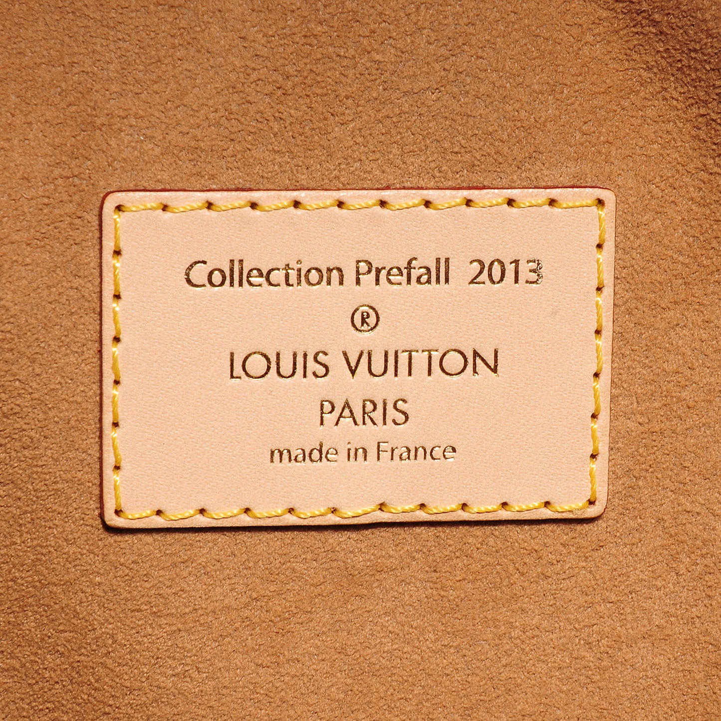 Monogram Tuffetage Deauville Cube Caramel