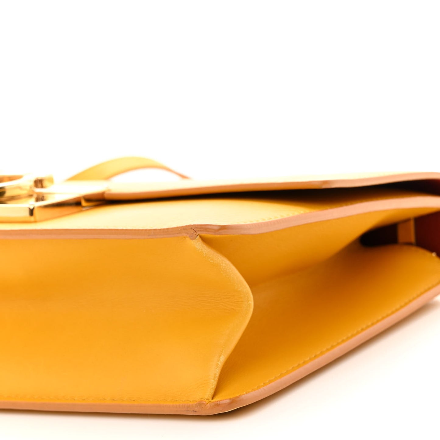 Calfskin Medium Aileen Bag Yellow