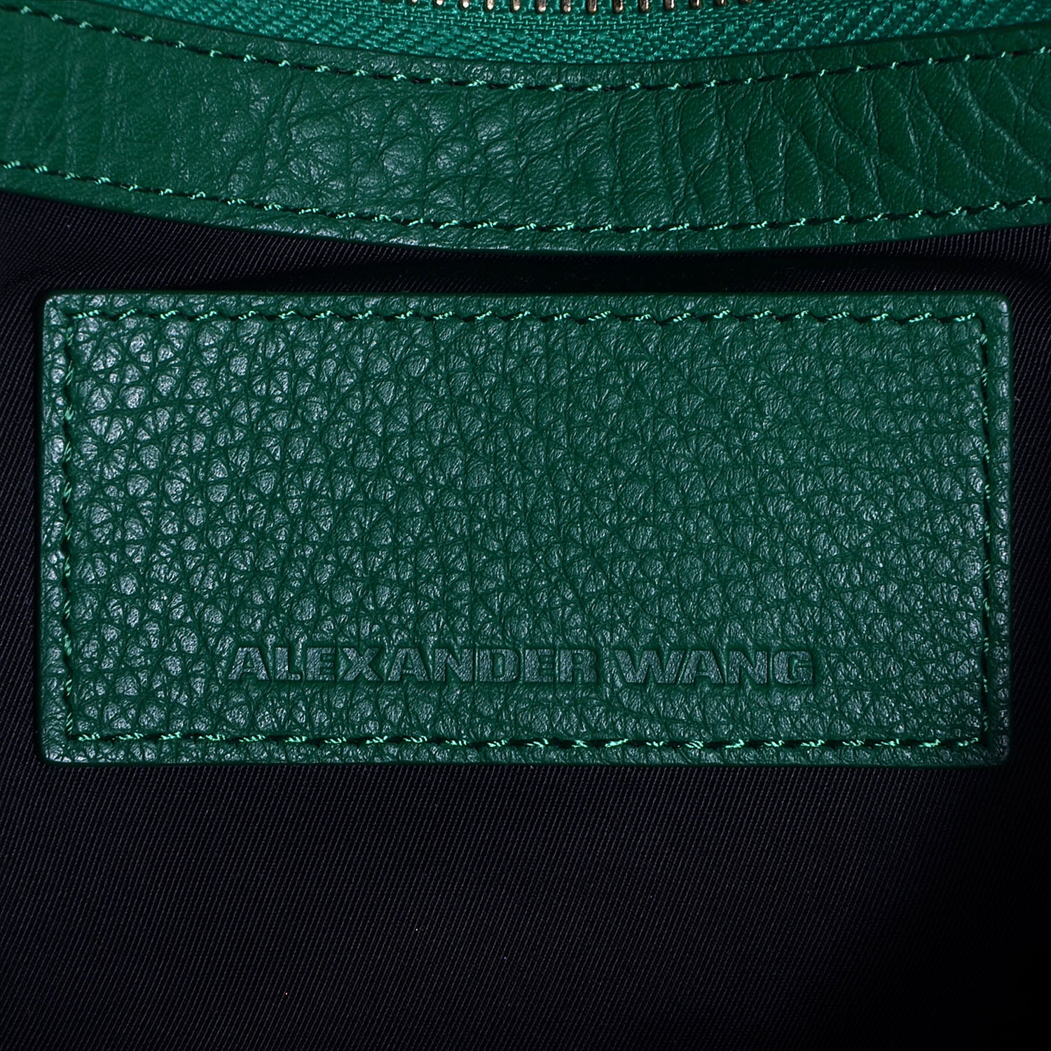 Alexander Wang Pebbled Leather Rockie Vine w Pale Gold Hardware 6 of 6