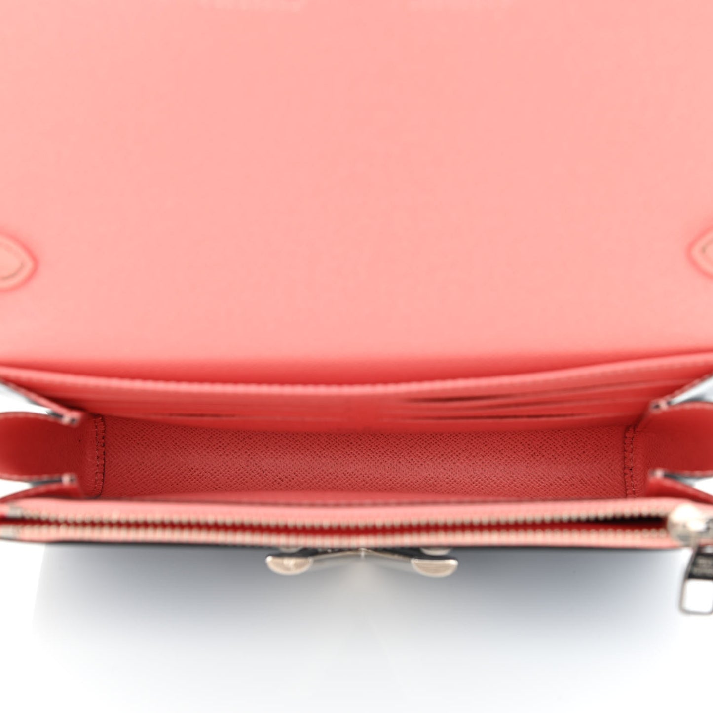 Epi Twist Chain Wallet Aqua