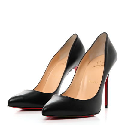 Christian Louboutin Shiny Nappa Pigalle Follies 100 Pumps 38.5 Black 3 of 8