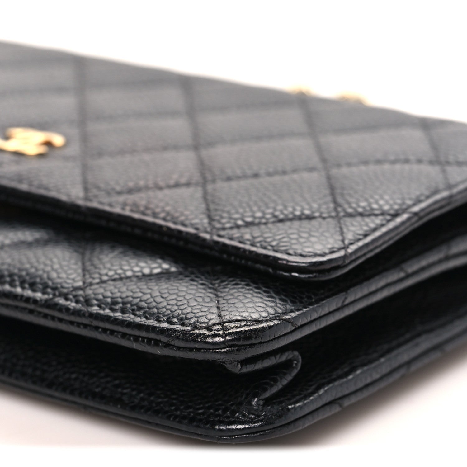 Chanel Caviar Quilted Wallet on Chain WOC Black 11 of 11