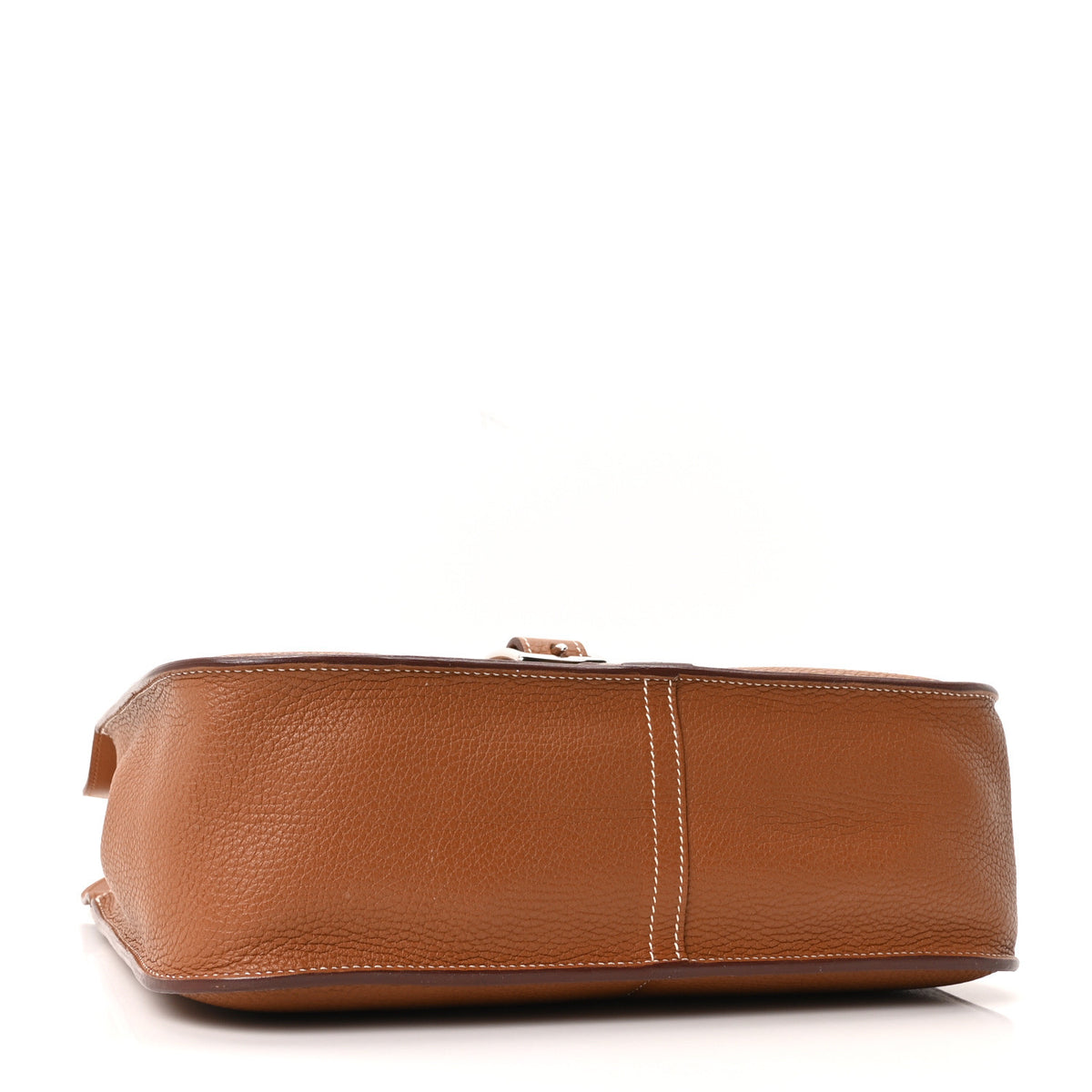 Hermes Taurillon Clemence Halzan 31 Gold 4 of 9