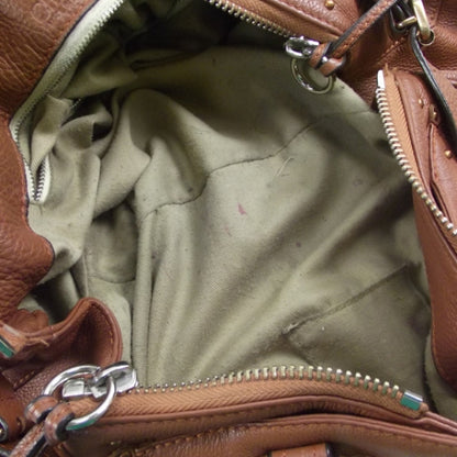 Chloe Leather Paddington Satchel Cognac 17 of 17