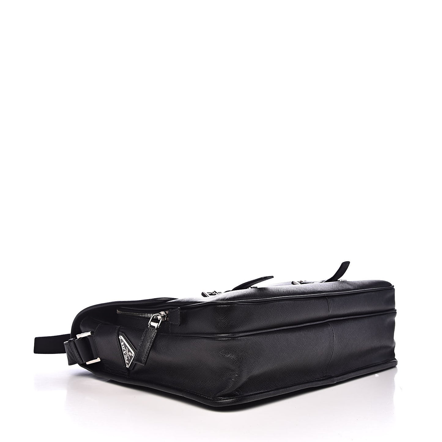 Saffiano Travel Messenger Bag Black