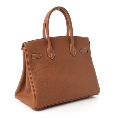 Hermes Togo Birkin 30 Gold 3 of 11