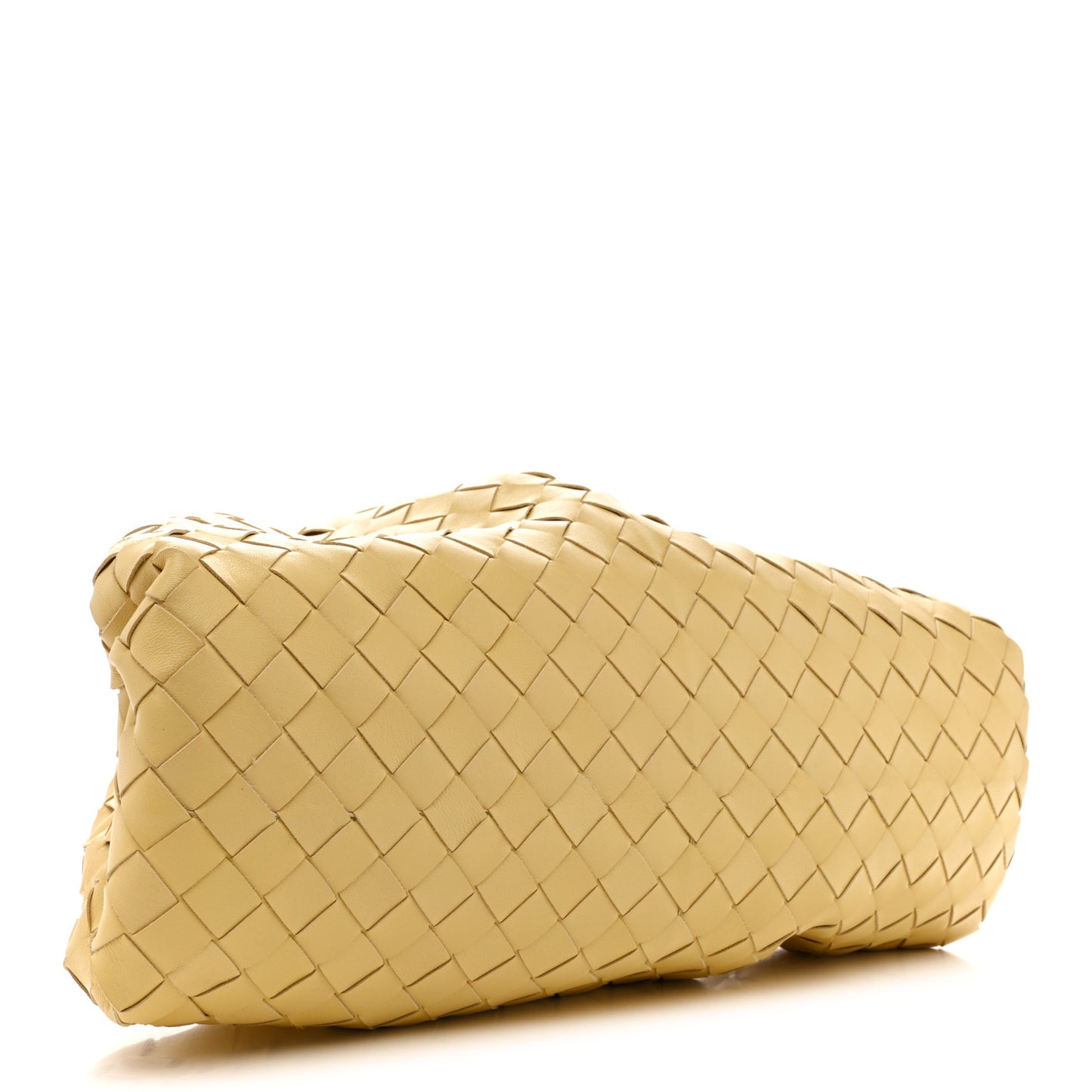 Nappa Maxi Intrecciato The Pouch Oversized Clutch Lemonade