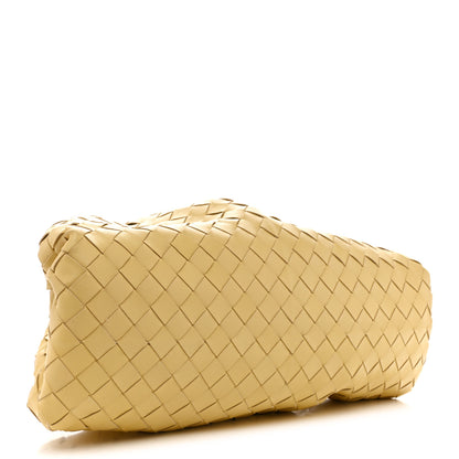 Bottega Veneta Nappa Maxi Intrecciato The Pouch Oversized Clutch Lemonade 4 of 10