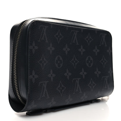 Louis Vuitton Monogram Eclipse Zippy XL Wallet 3 of 9