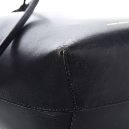 Mansur Gavriel Calfskin Mini Bucket Bag Black Argento 15 of 18