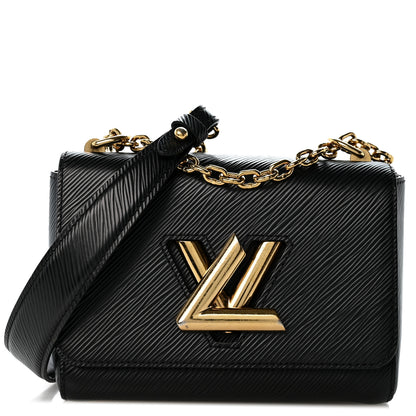 Louis Vuitton Epi Twist Shoulder Bag PM Black 1 of 14