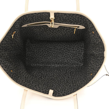 Louis Vuitton Monogram Giant Wild at Heart Neverfull MM Creme 5 of 10