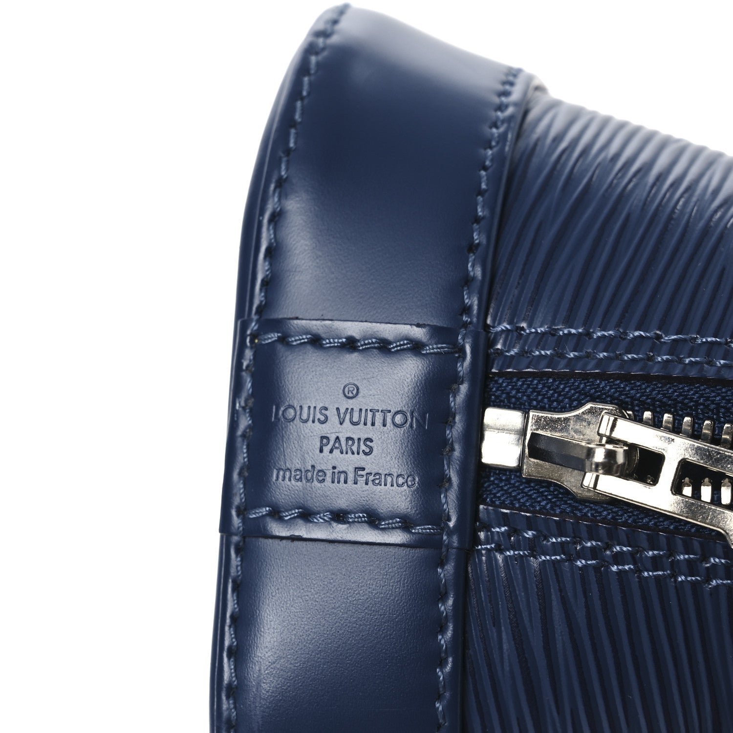 Louis Vuitton Epi Alma BB Indigo 6 of 9