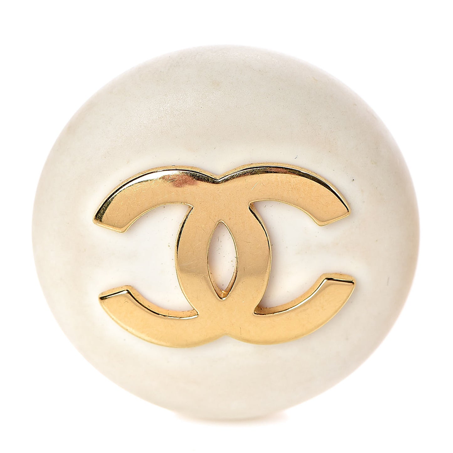CC Clip On Earrings Gold