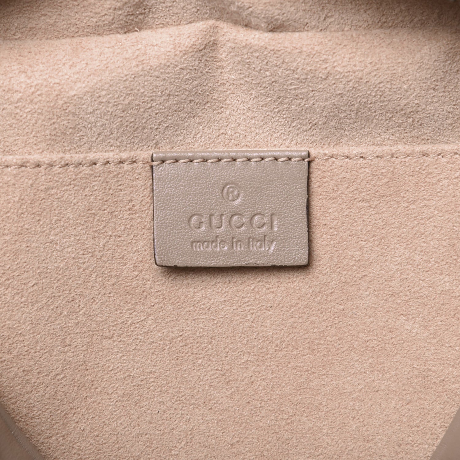 Gucci Calfskin Matelasse Small GG Marmont Chain Shoulder Bag Porcelain Rose 8 of 10