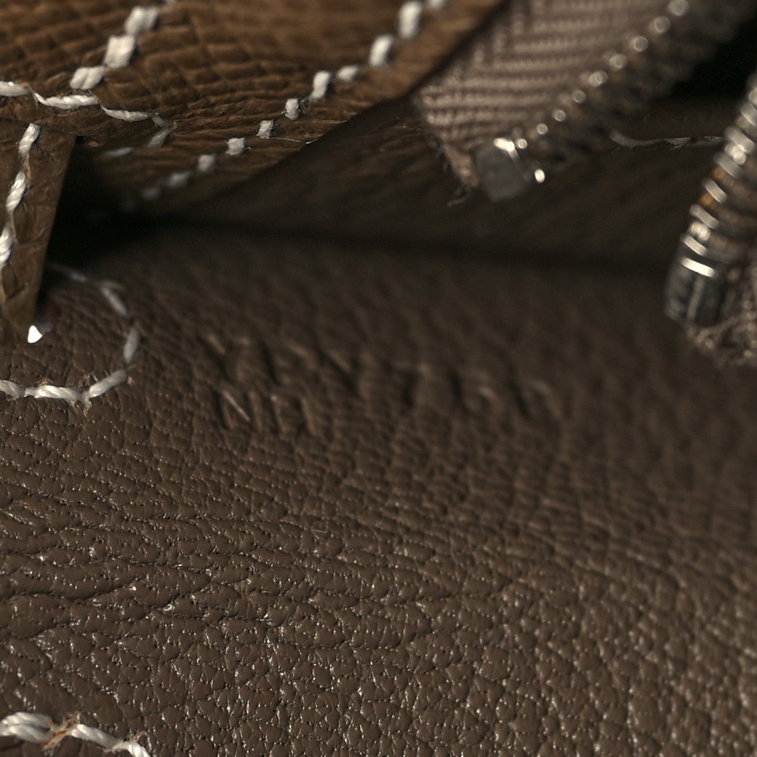 Hermes Epsom Kelly Sellier 25 Etoupe 7 of 10