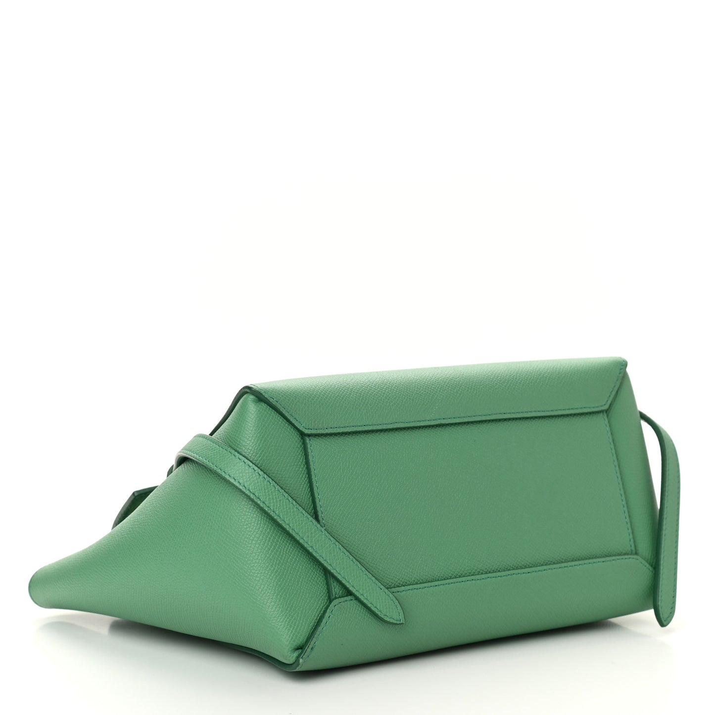 Grained Calfskin Micro Belt Bag Pop Green
