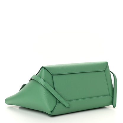 Celine Grained Calfskin Micro Belt Bag Pop Green 4 of 10