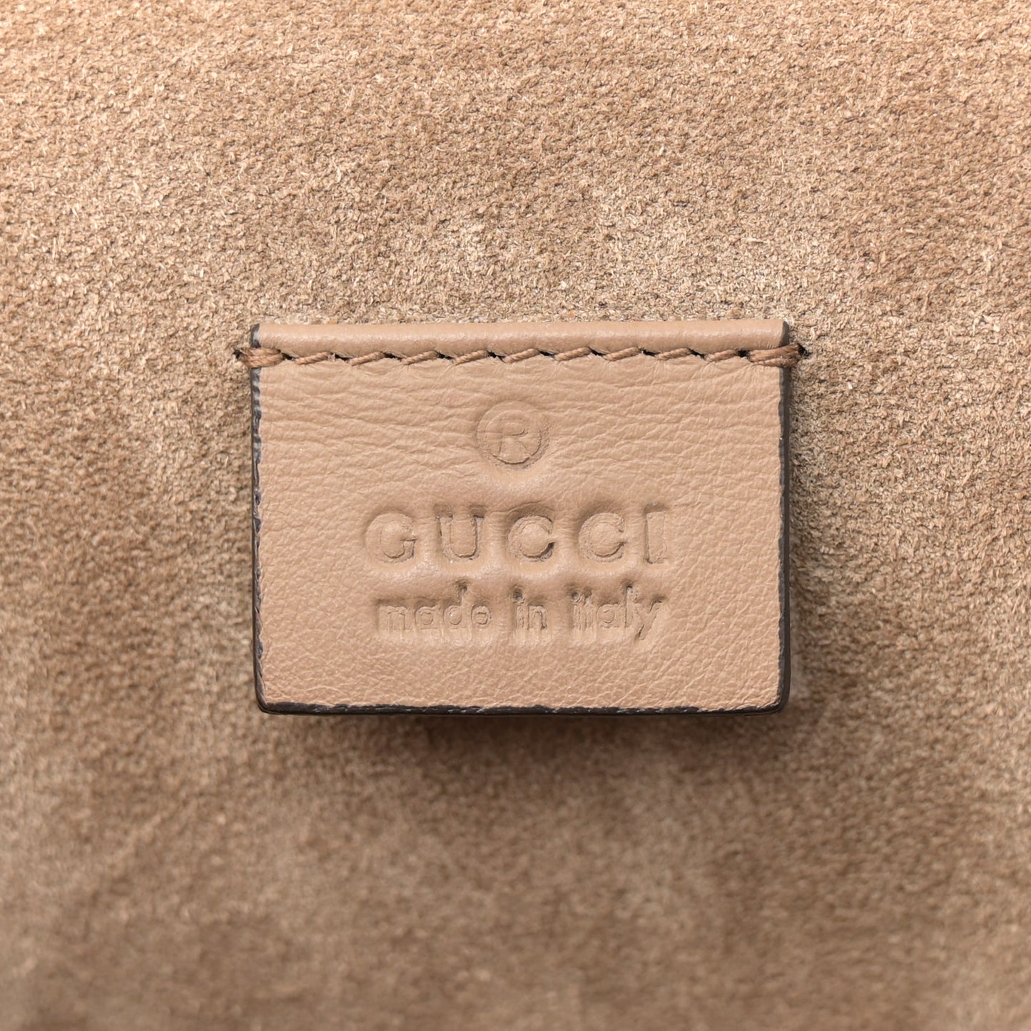 GG Supreme Monogram Medium Dionysus Shoulder Bag Taupe