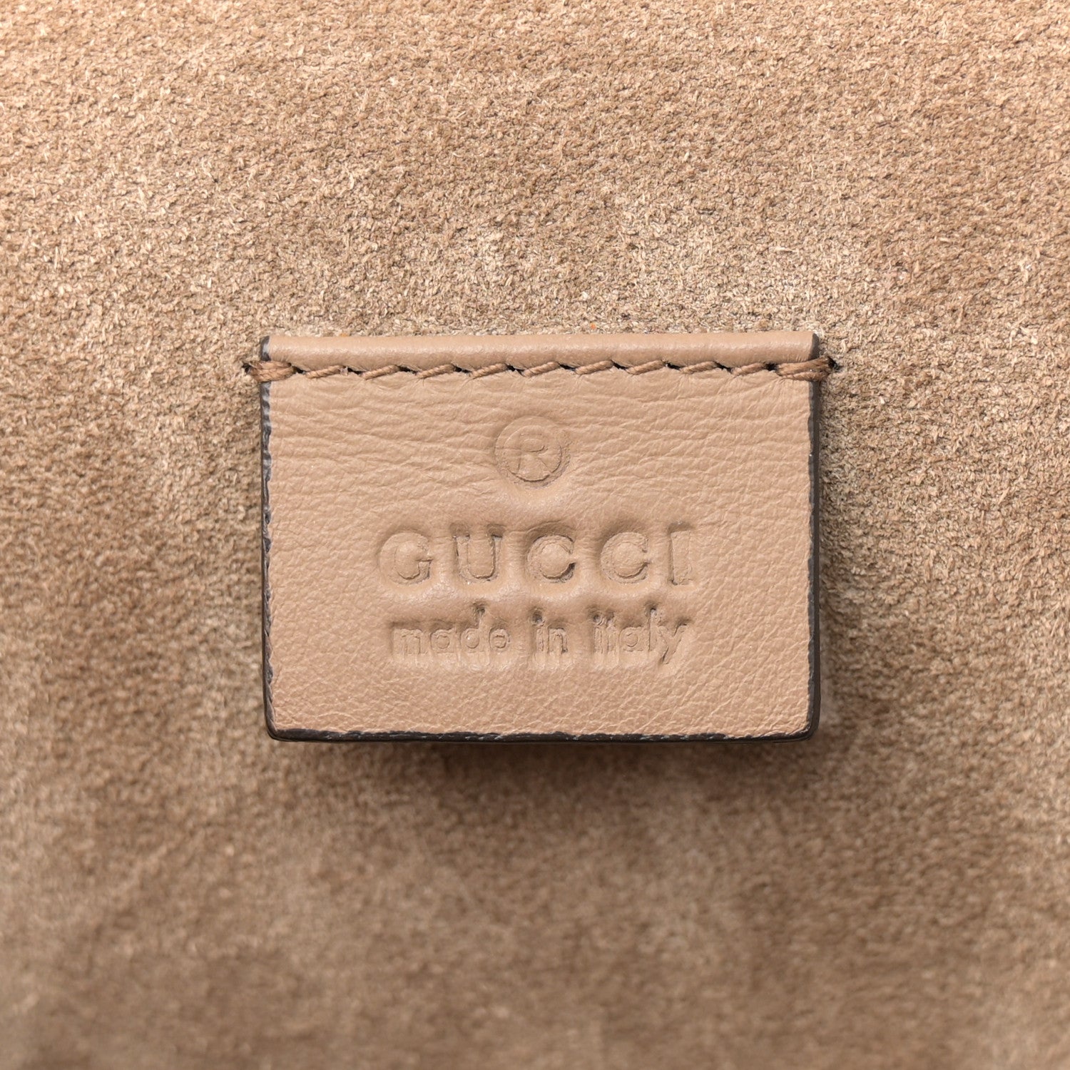 Gucci GG Supreme Monogram Medium Dionysus Shoulder Bag Taupe 6 of 12
