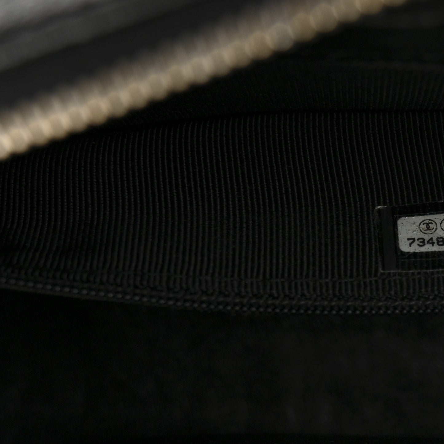 Caviar Quilted Camera Bag Black