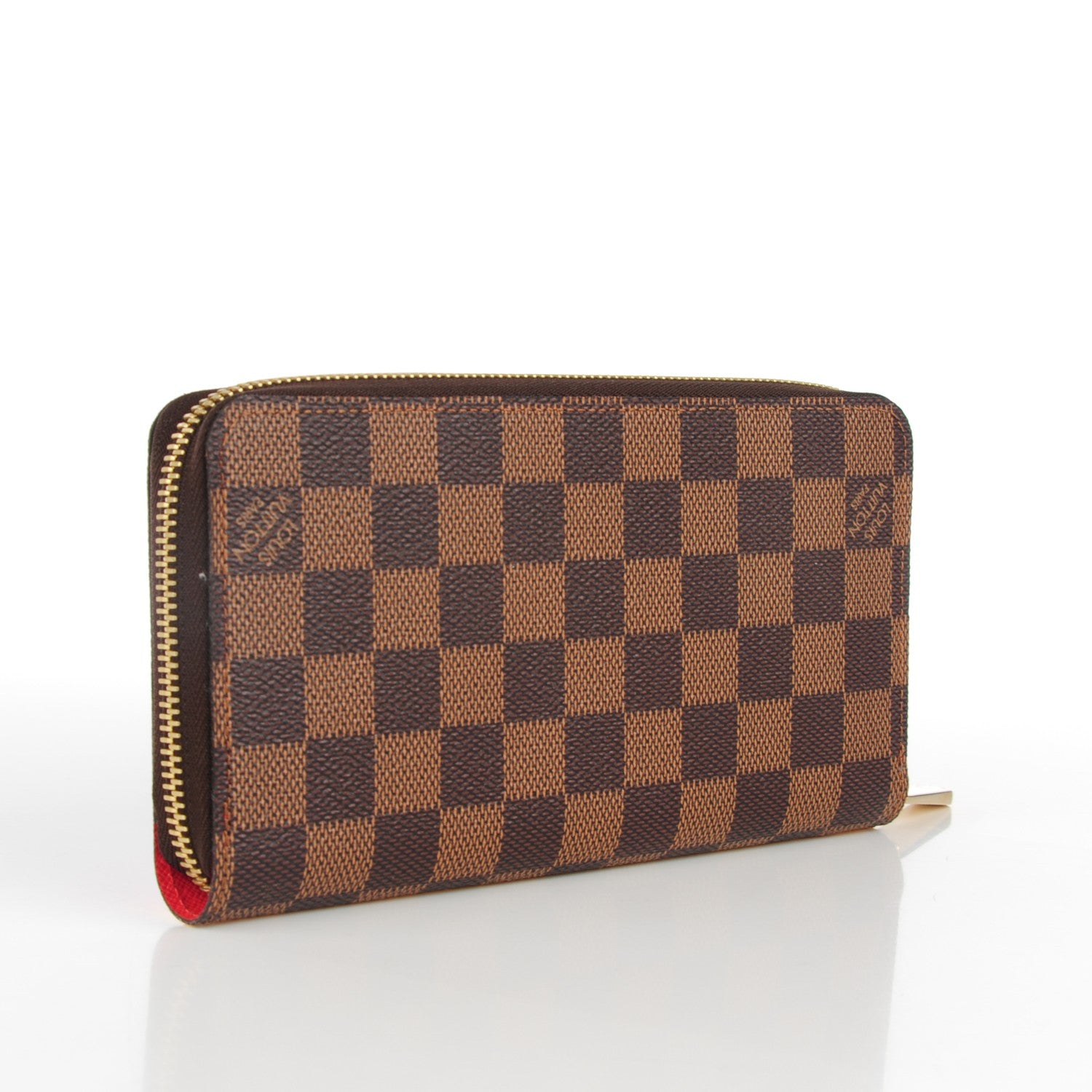 Louis Vuitton Damier Ebene 2015 Christmas Animation Zippy Wallet Poppy 3 of 7