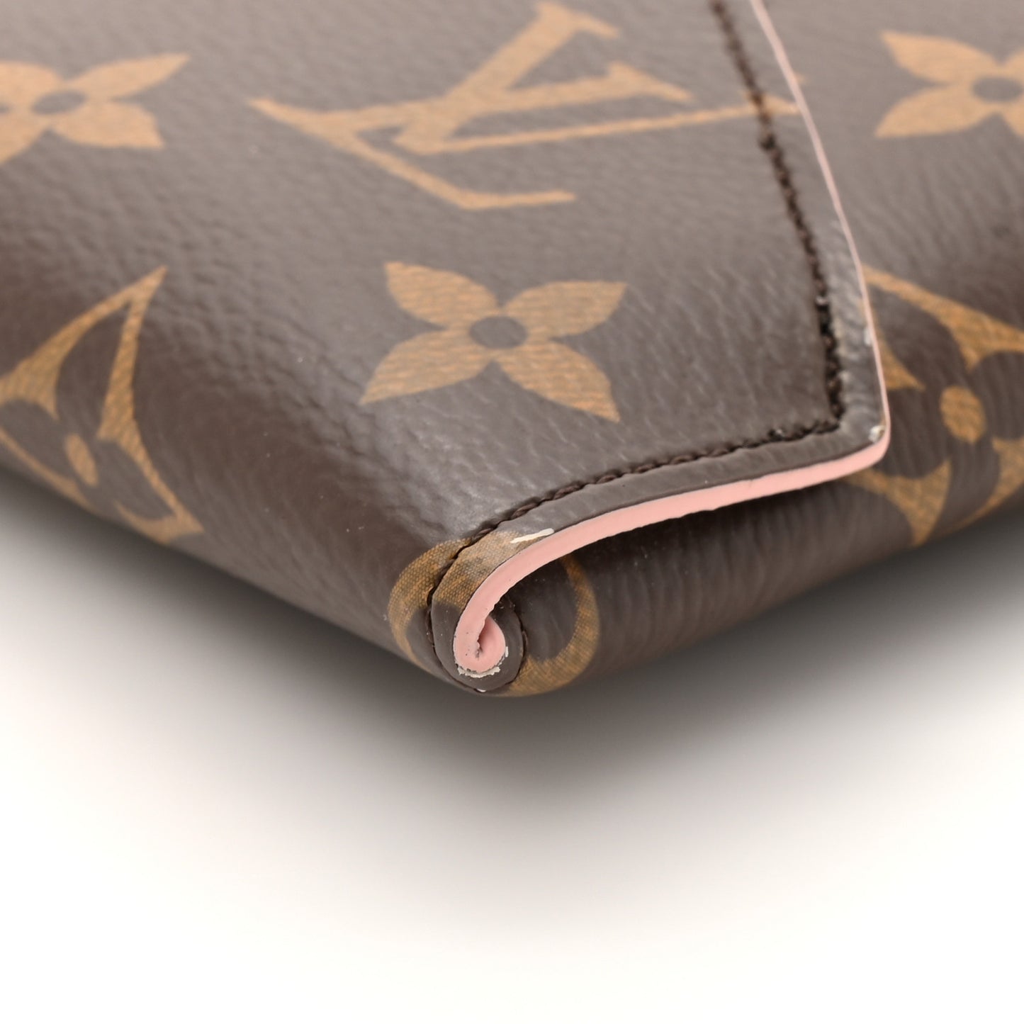 Monogram Large Kirigami Pochette Insert Rose Ballerine