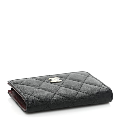 Chanel Caviar Quilted Key Holder Case Black 4 of 10