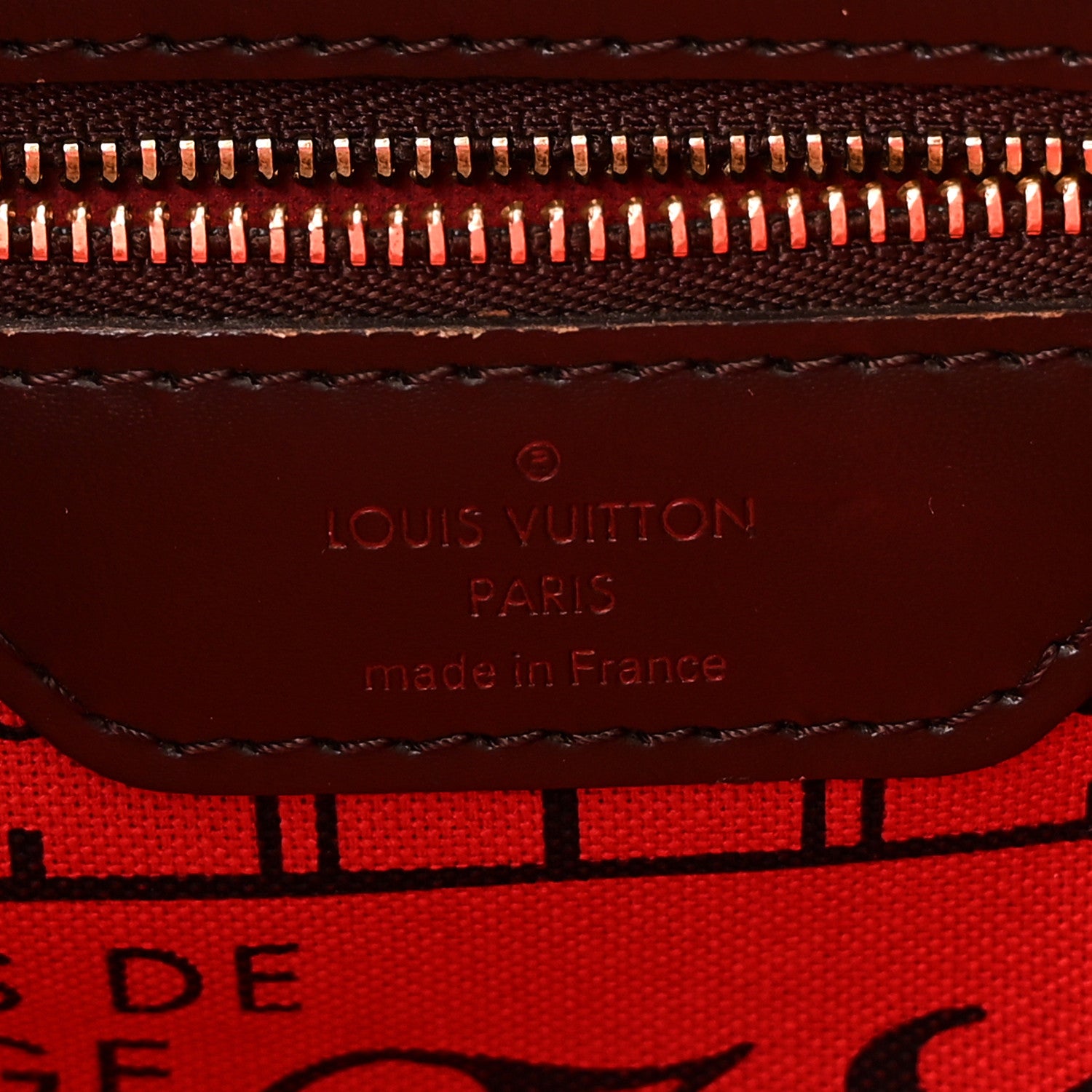 Louis Vuitton Damier Ebene Neverfull PM 6 of 10