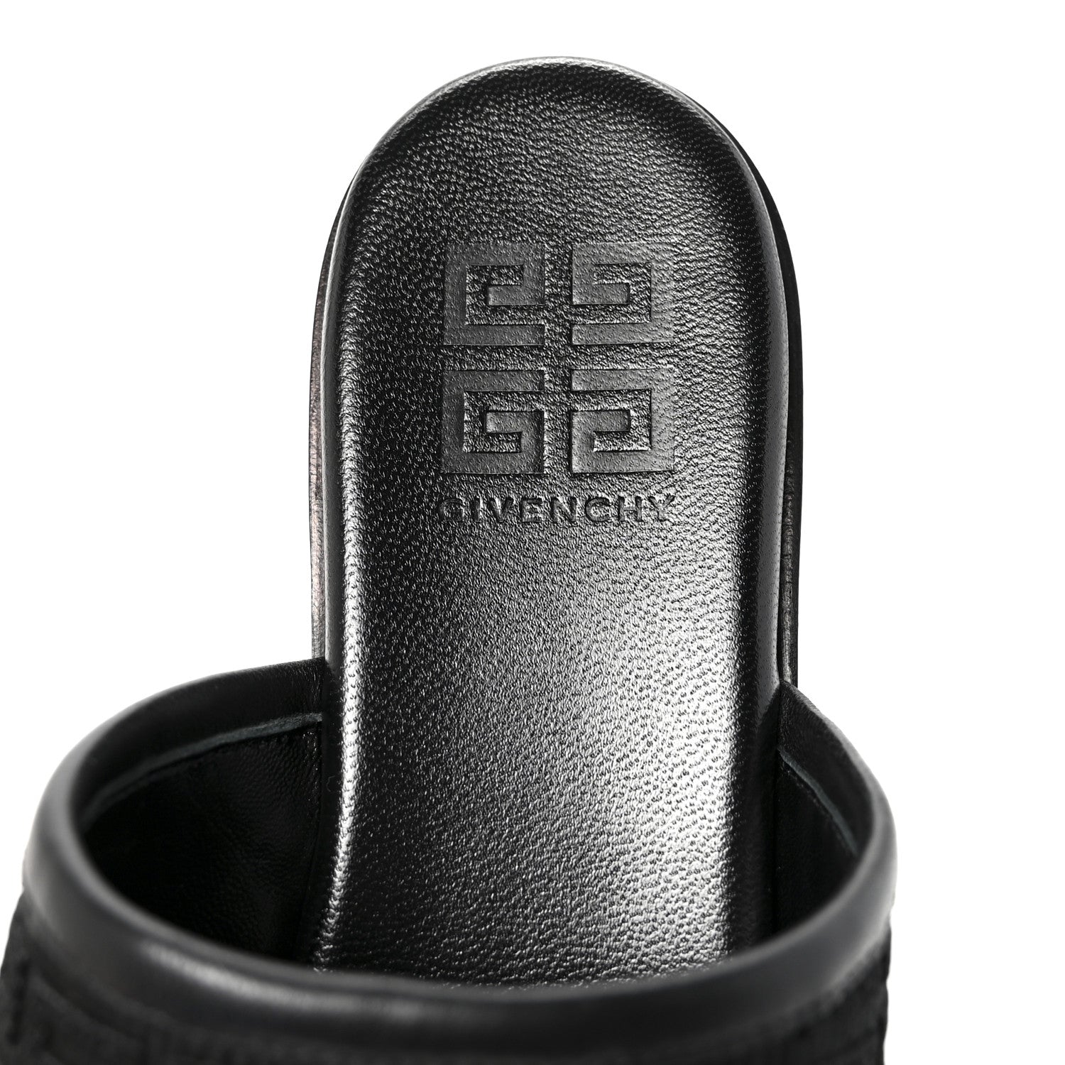 Givenchy Jacquard 4G Logo Mule Slide Sandals 36.5 Black 8 of 10