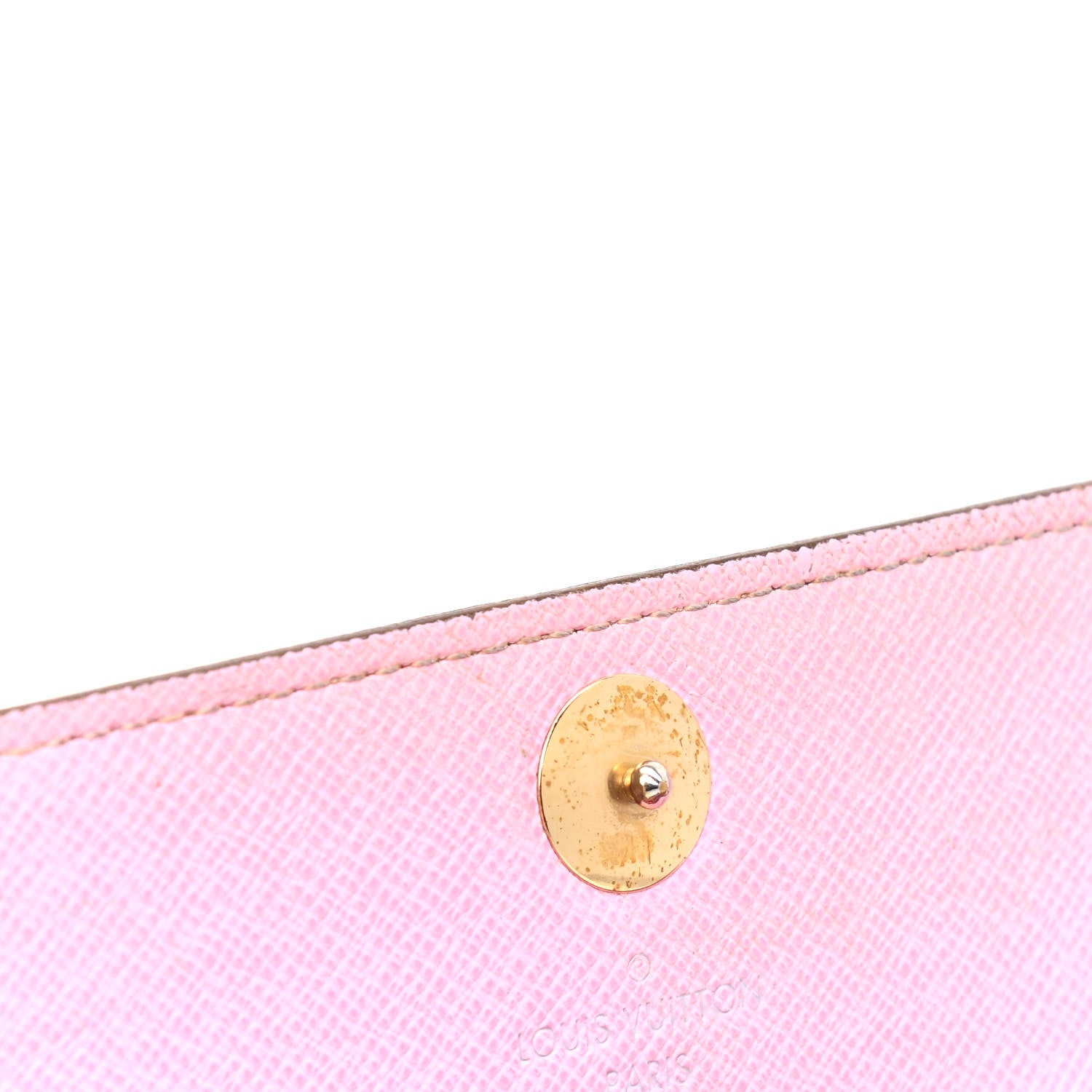 Louis Vuitton Monogram Multicolor Sarah Wallet White Litchi 5 of 5