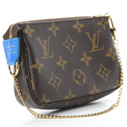 Louis Vuitton Monogram 2019 Christmas Animation Mini Venice Pochette Accessories Blue 3 of 8
