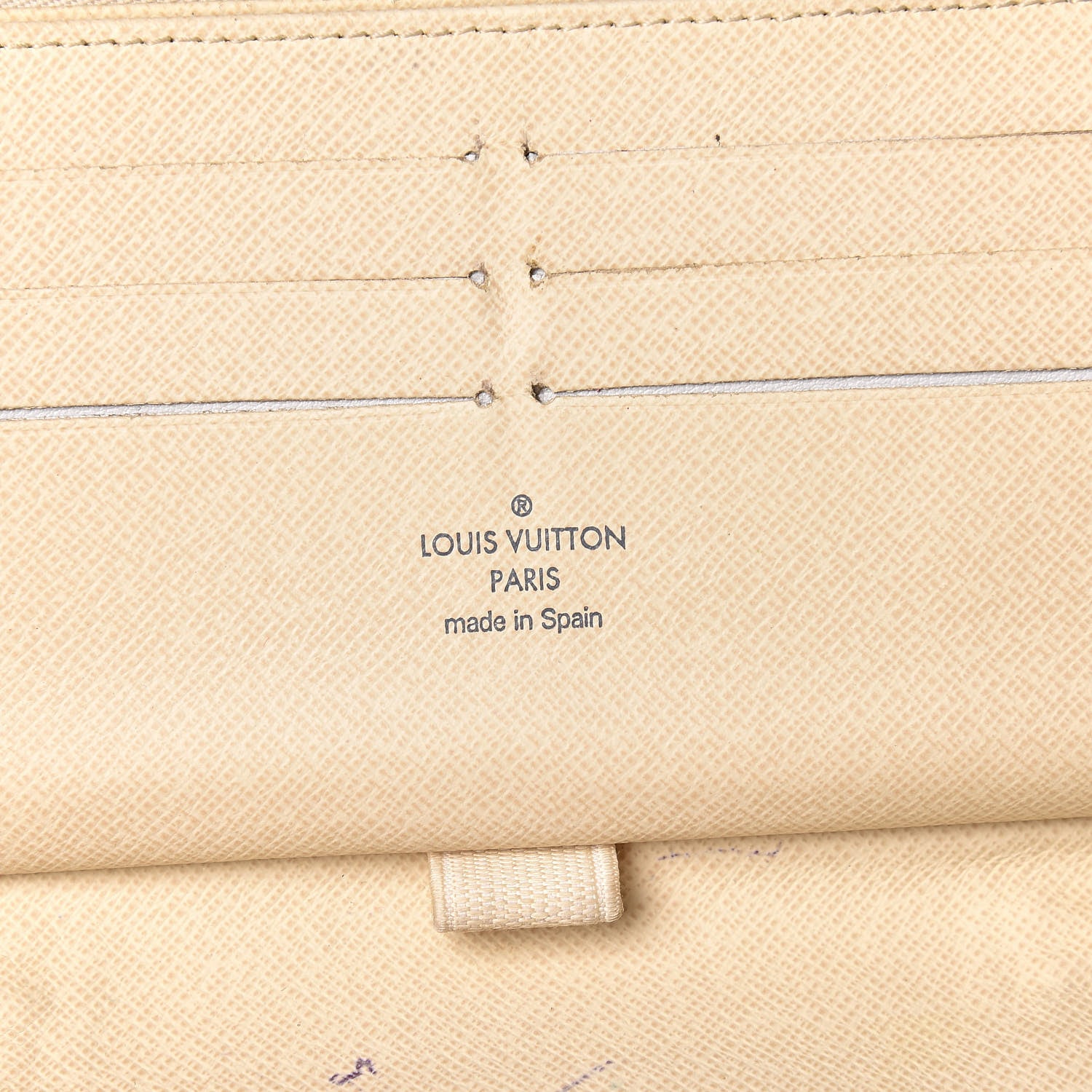Louis Vuitton Damier Azur Zippy Organizer Wallet 6 of 16