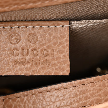 Gucci Dollar Calfskin Small Interlocking G Shoulder Bag Camelia 6 of 10